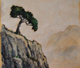 The tree's voyage, 2012, acrylics on paper Johann Boom painting